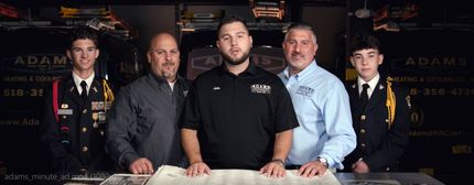 adams heating & cooling co inc