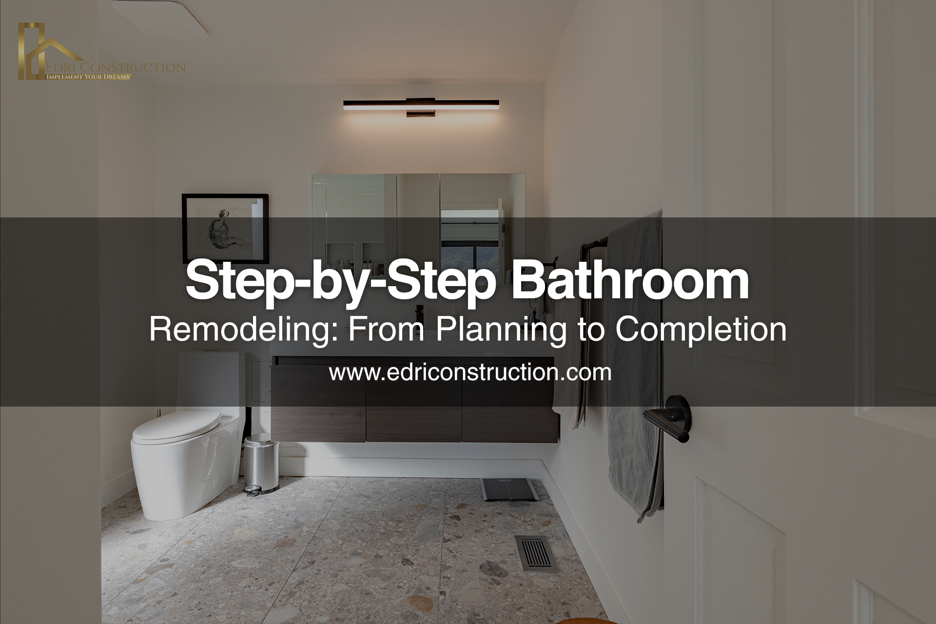 bathroom remodeling plan