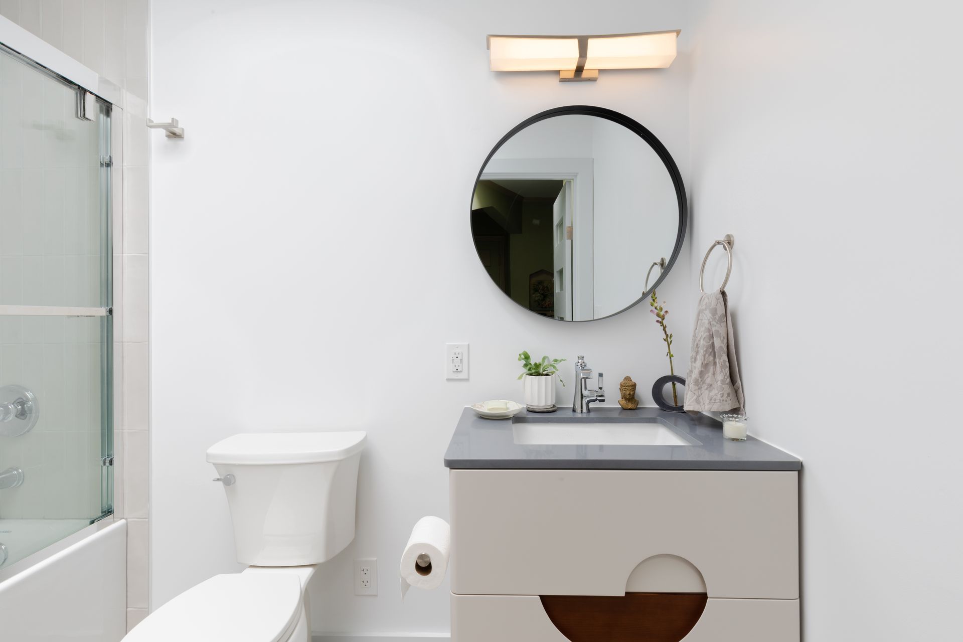 green bathroom remodeling