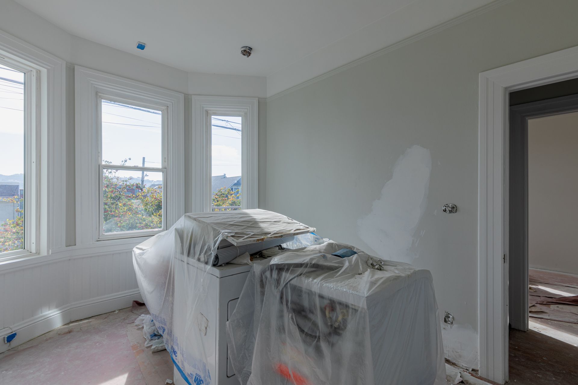 finishing touches and final inspections