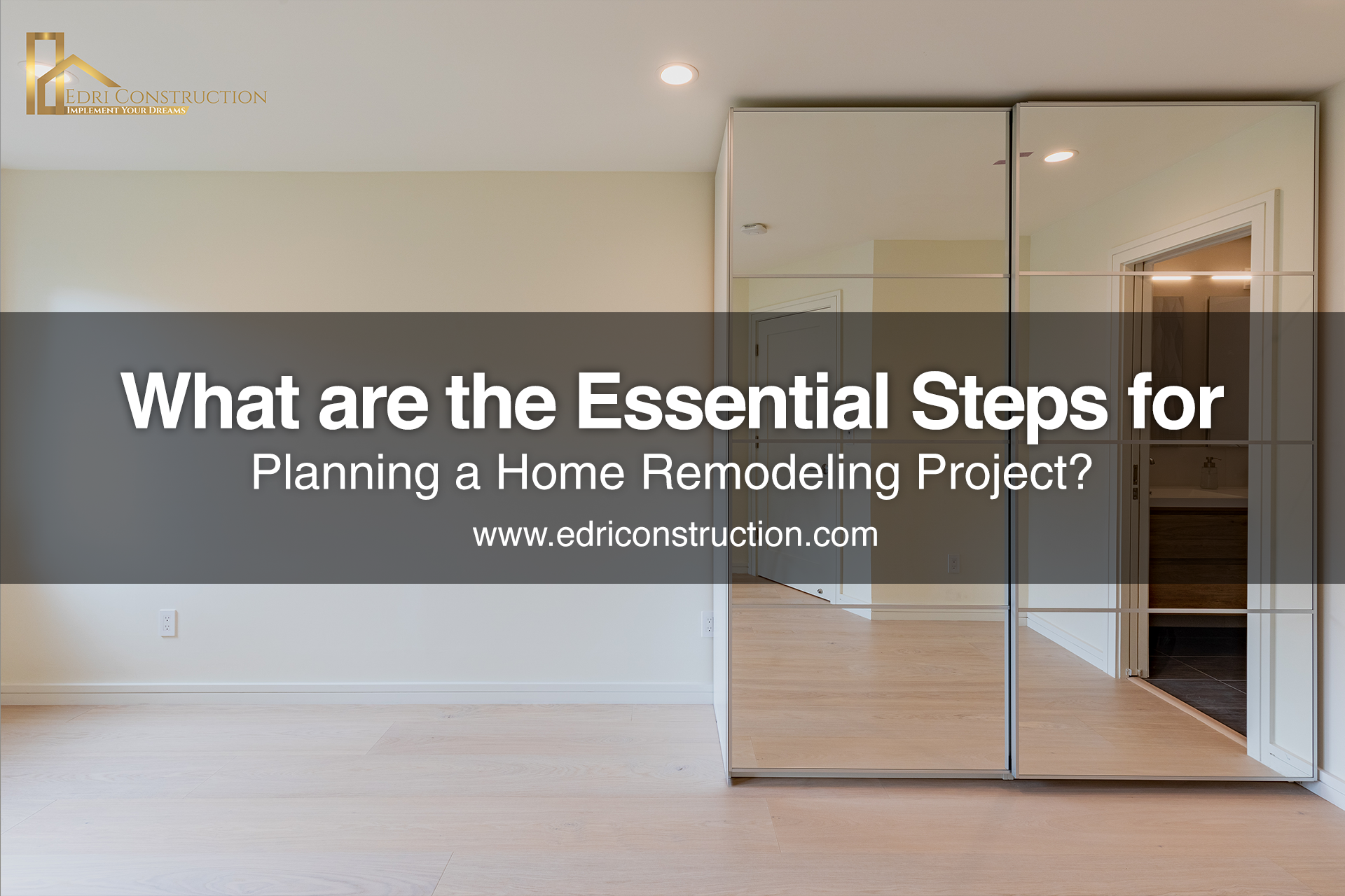 home remodeling project