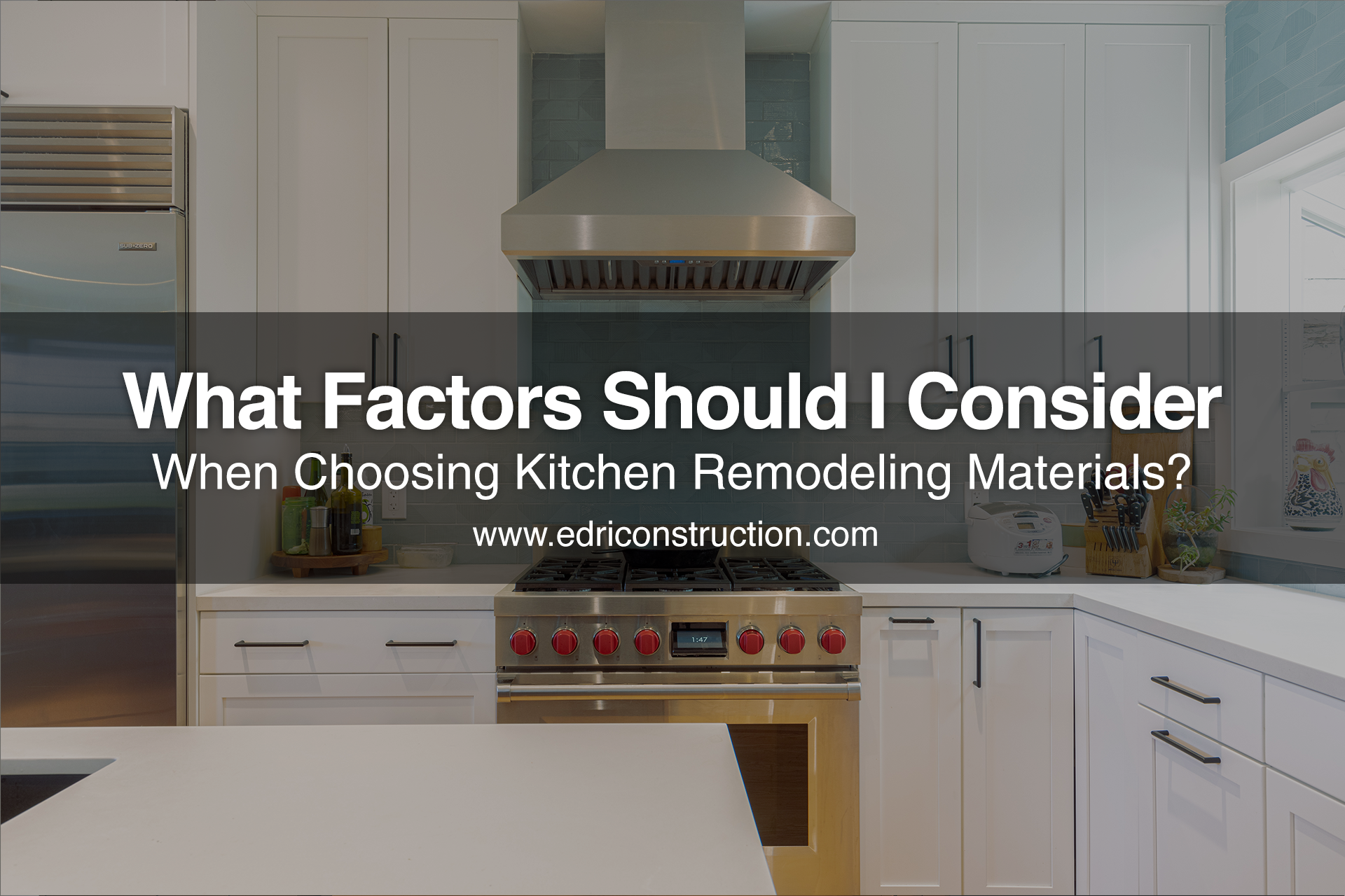 kitchen remodeling materials