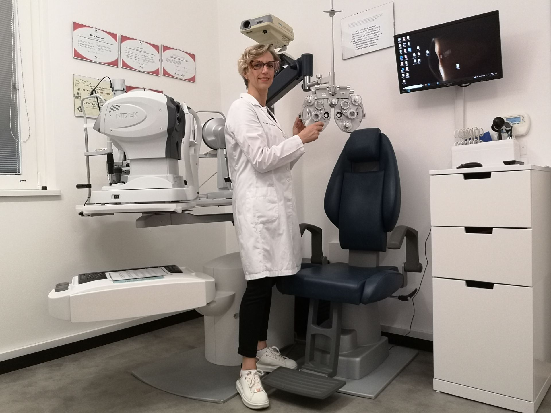 controllo visivo optometrico a udine