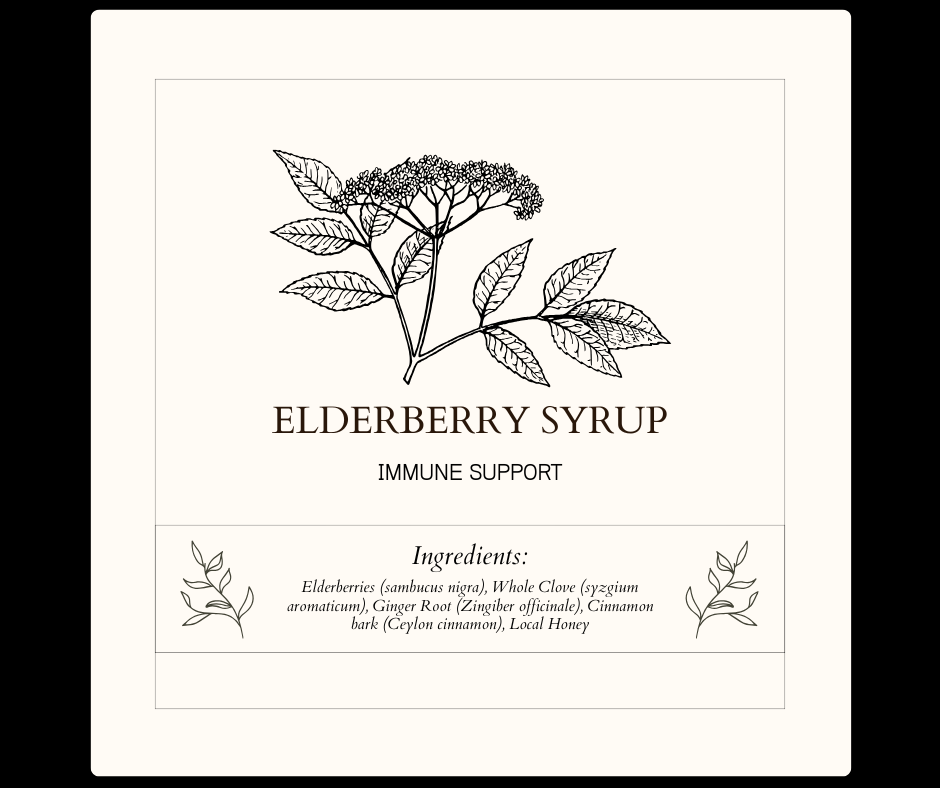 Elderberry Syrup 8oz