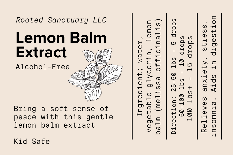 Lemon Balm Extract