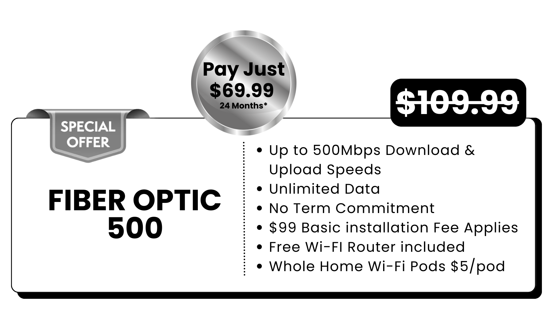 Xplore Fiber Internet 500Mbps