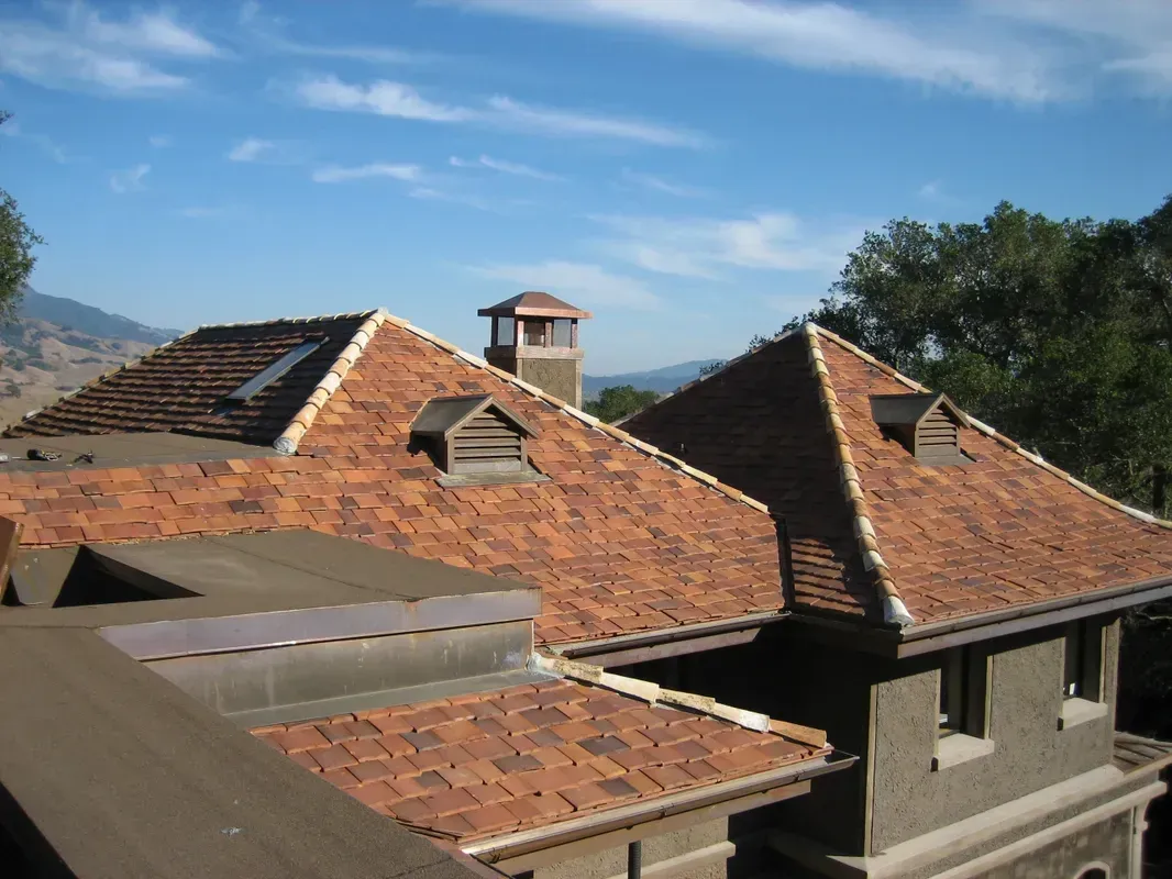 Brown Roof with Chimney on Top | Santa Rosa, CA | Morris Heating and Sheet Metal