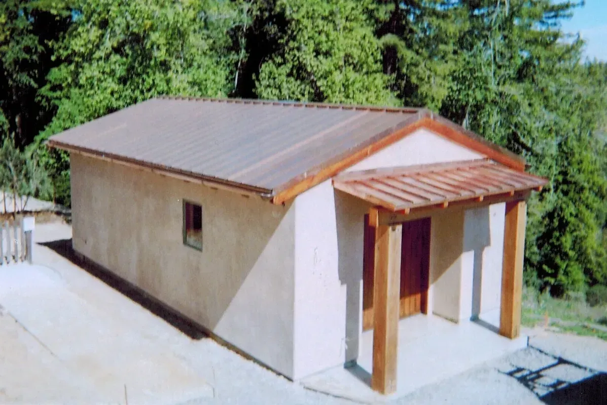 Small House with Brown Roof and A Porch | Santa Rosa, CA | Morris Heating and Sheet Metal