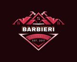 Logo for Barbieri Service LLC, text in a white square with a dark blue border: "BARBIERI SERVICE LLC".