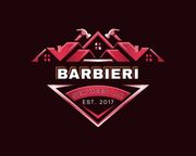 Logo for Barbieri Service LLC, text in a white square with a dark blue border: "BARBIERI SERVICE LLC".
