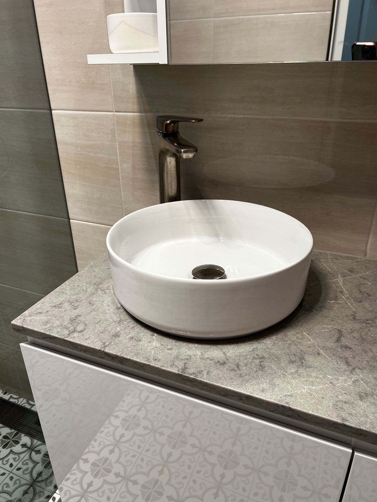 sink newly installed