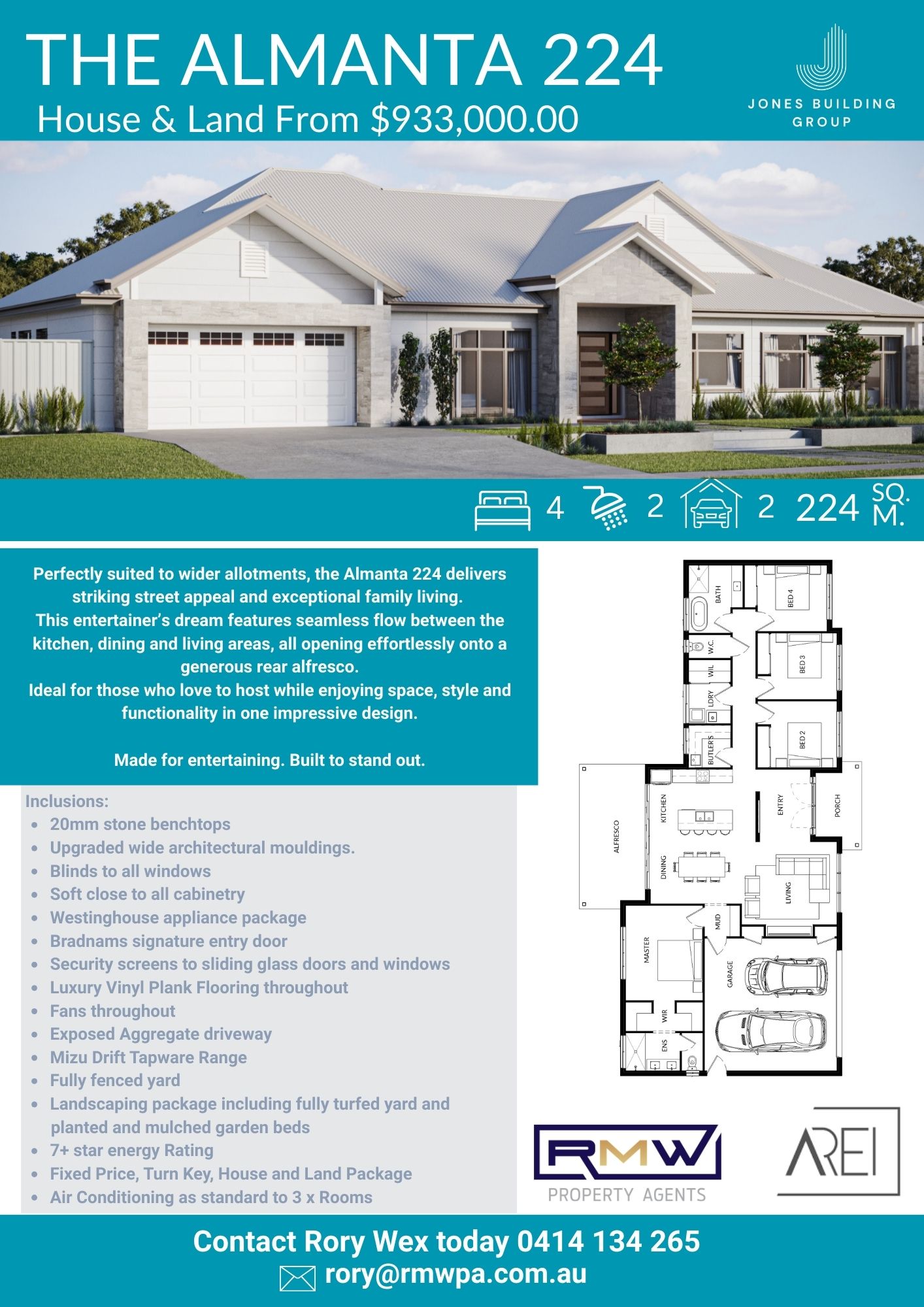 The Almanta 224 — Jones Building Group In Inverness, QLD