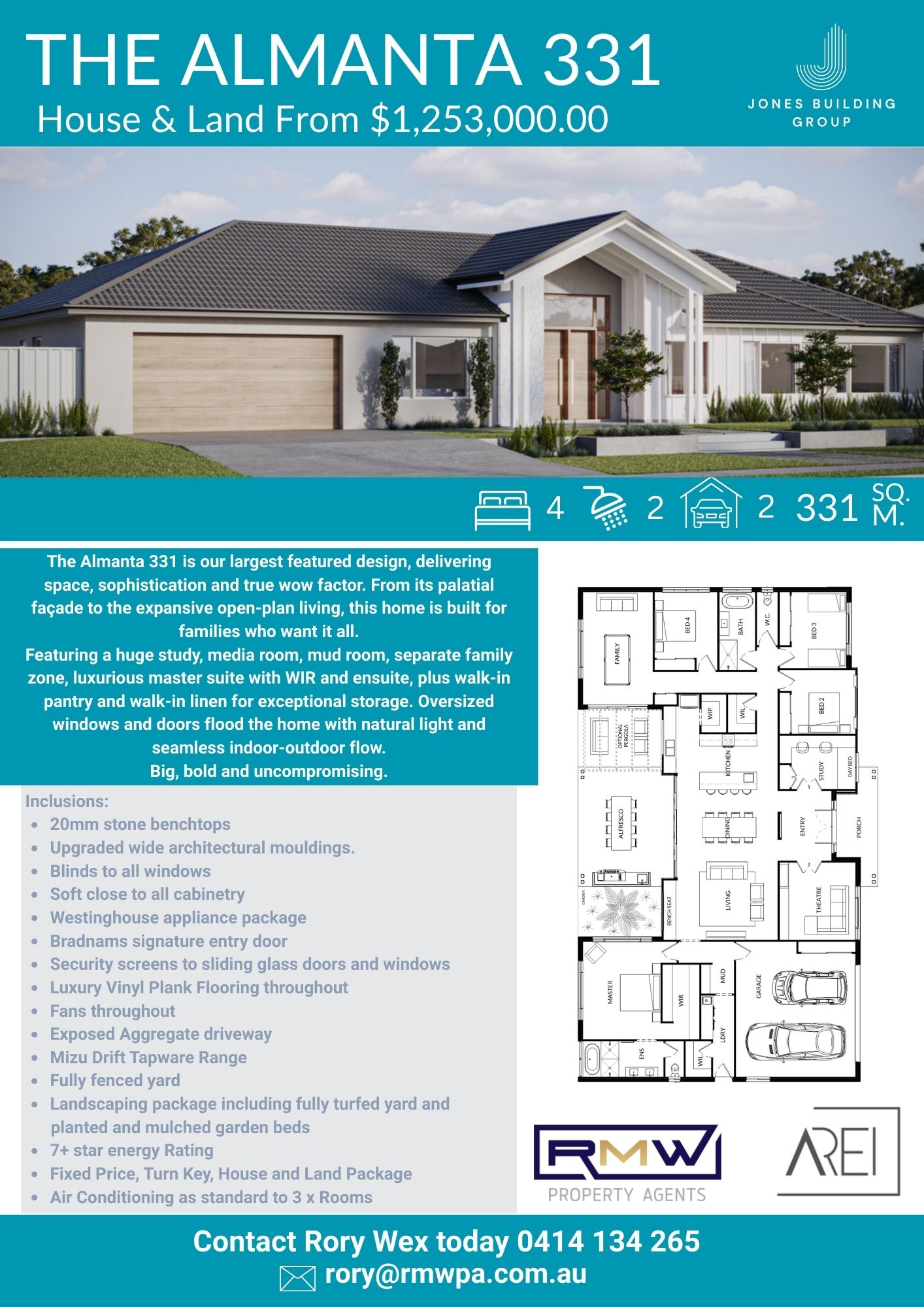 The Almanta 331 — Jones Building Group In Inverness, QLD