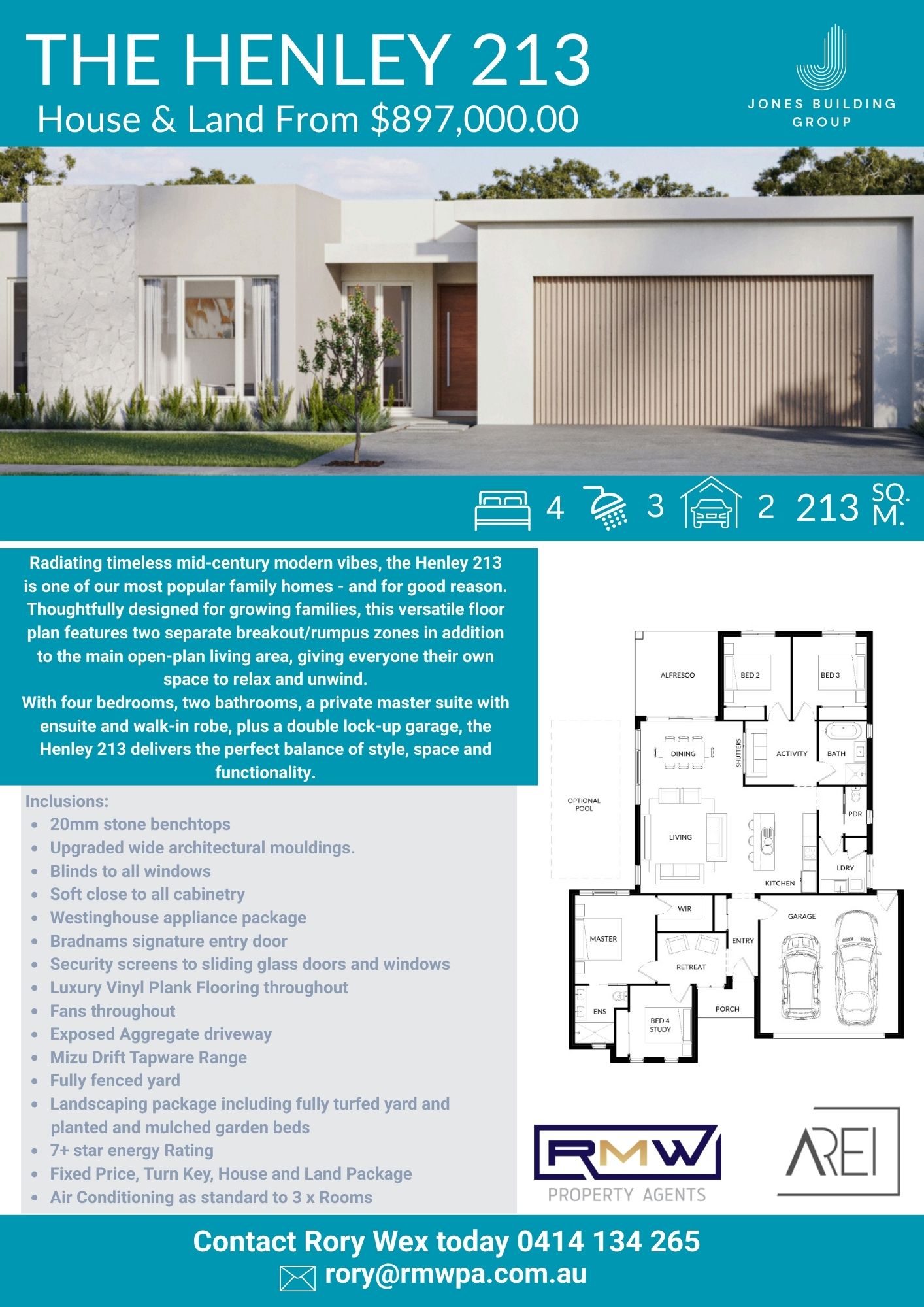 The Henley 213 — Jones Building Group In Inverness, QLD