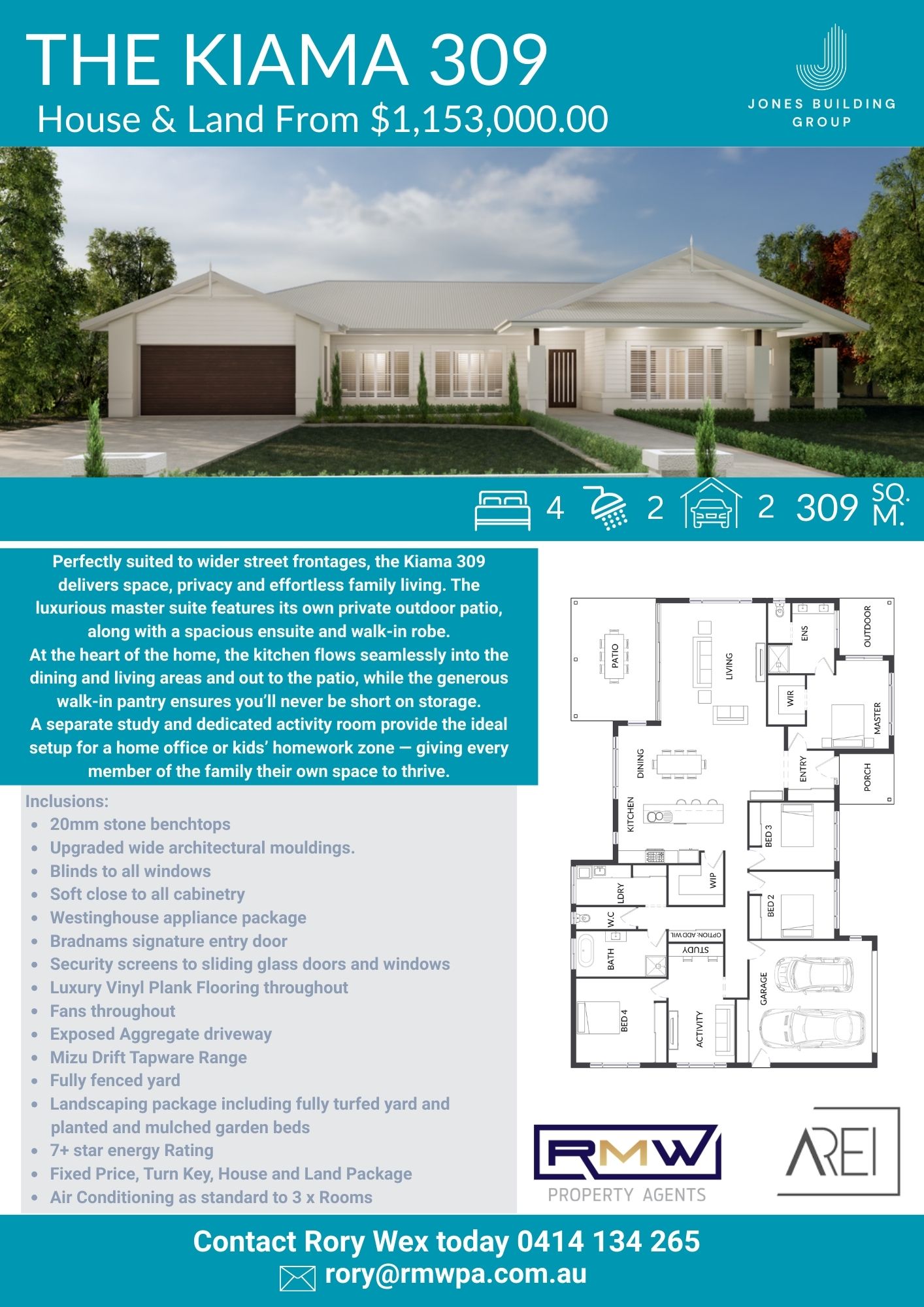 The Kiama 309 — Jones Building Group In Inverness, QLD