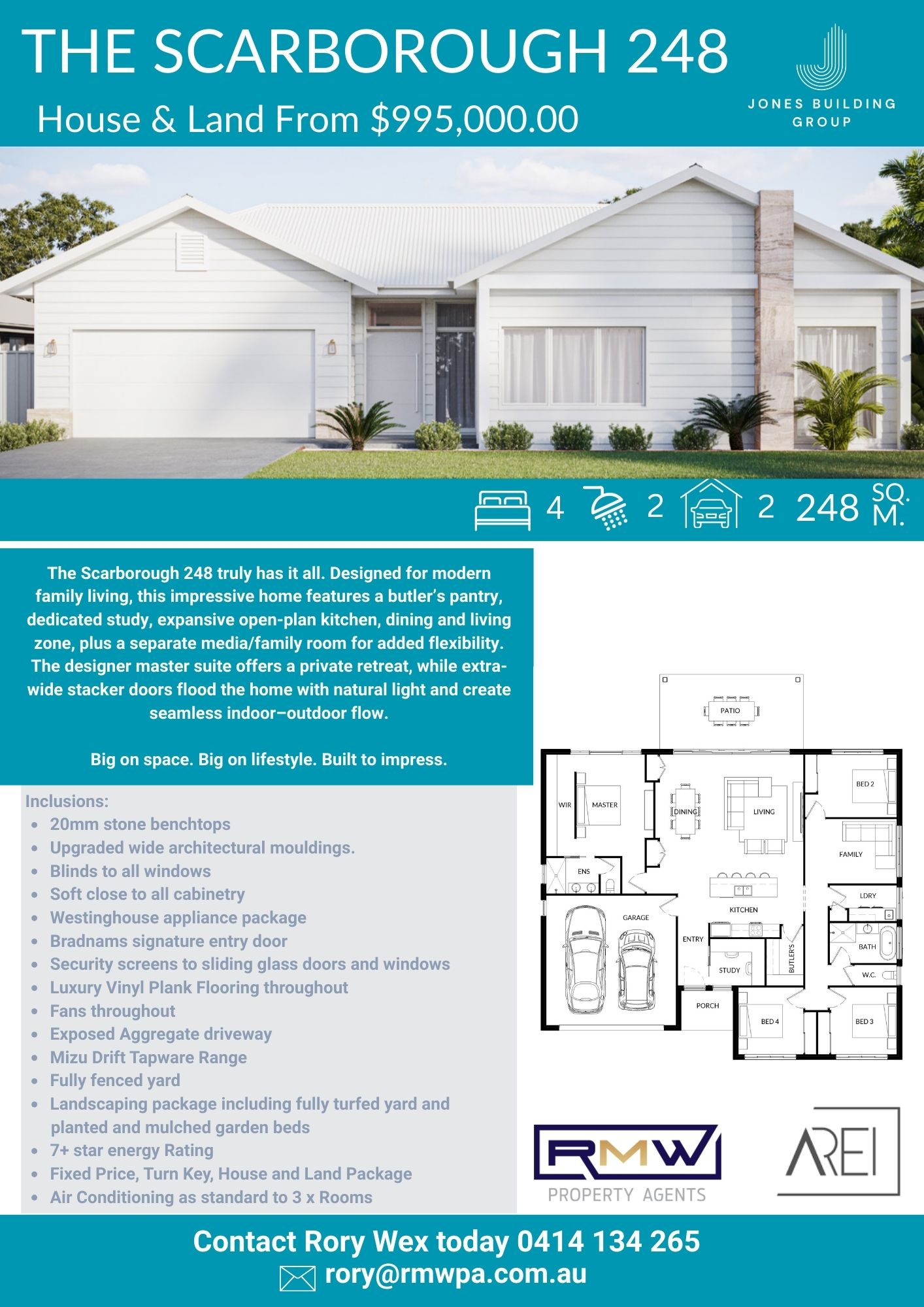 The Scarborough 248 — Jones Building Group In Inverness, QLD