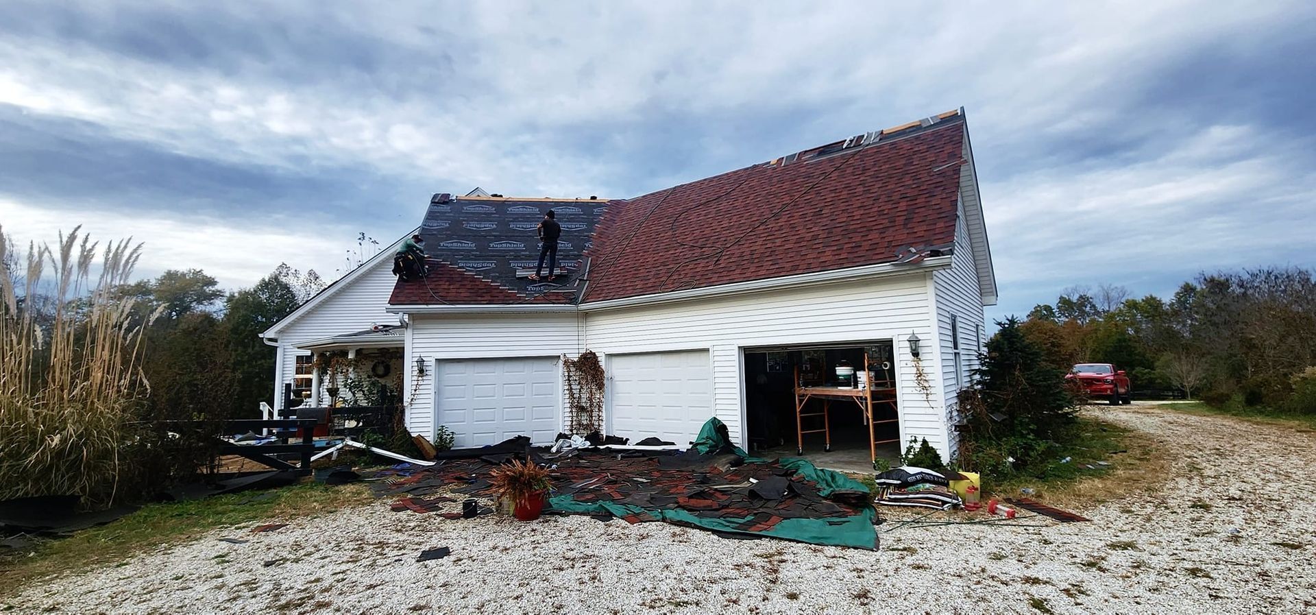 storm damage roofing