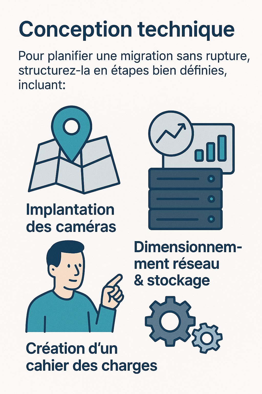 Les 3 étapes essentielles pour réussir la migration de votre système de vidéosurveillance