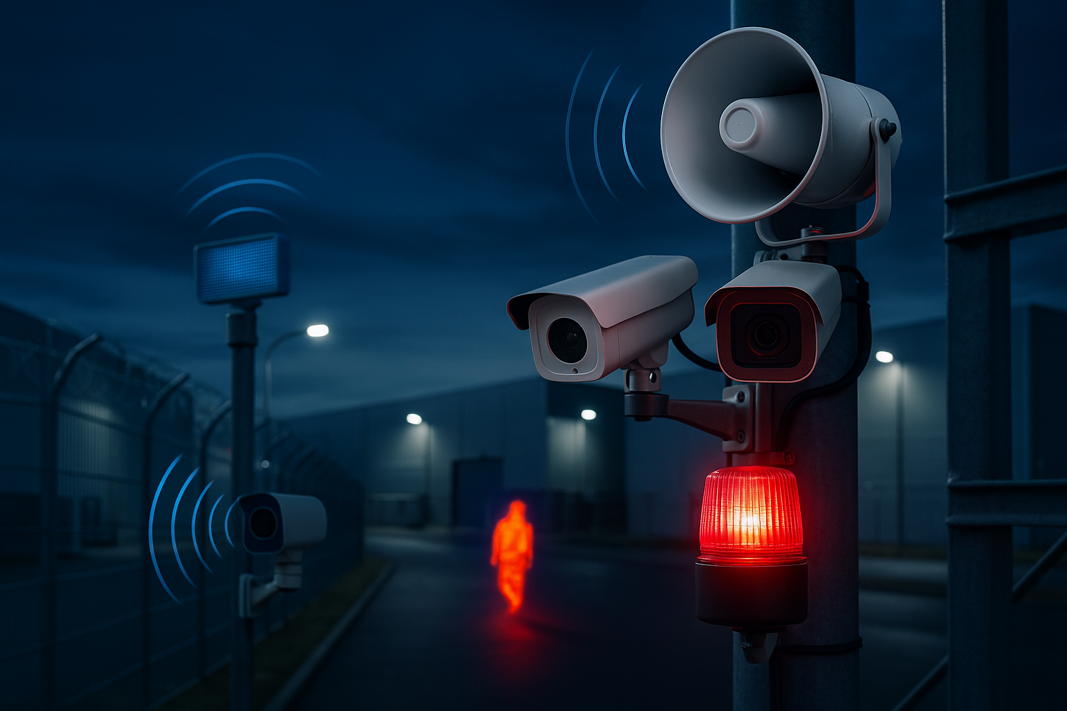 Découvrez pourquoi la combinaison de radars, caméras thermiques, caméras visibles, haut-parleurs IP 