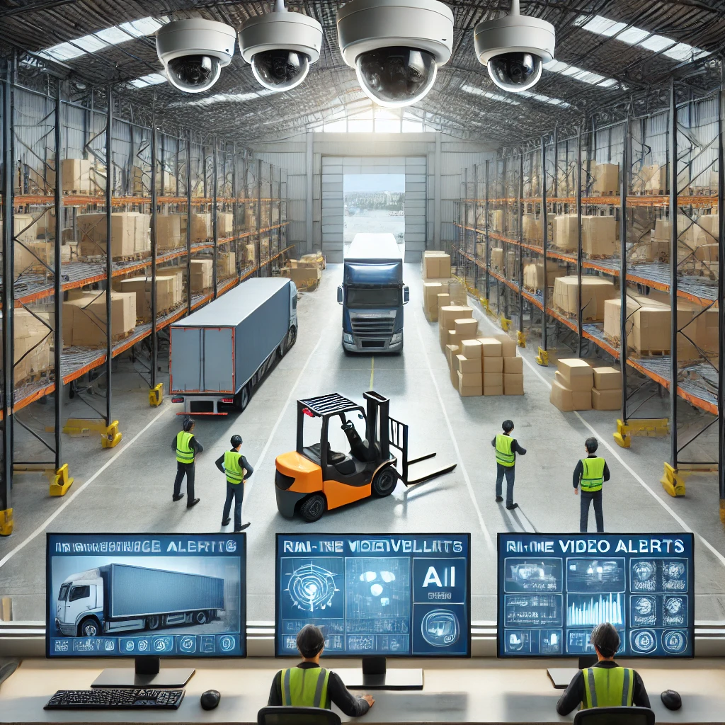 Risques logistiques : comment la vidéosurveillance les élimine ?