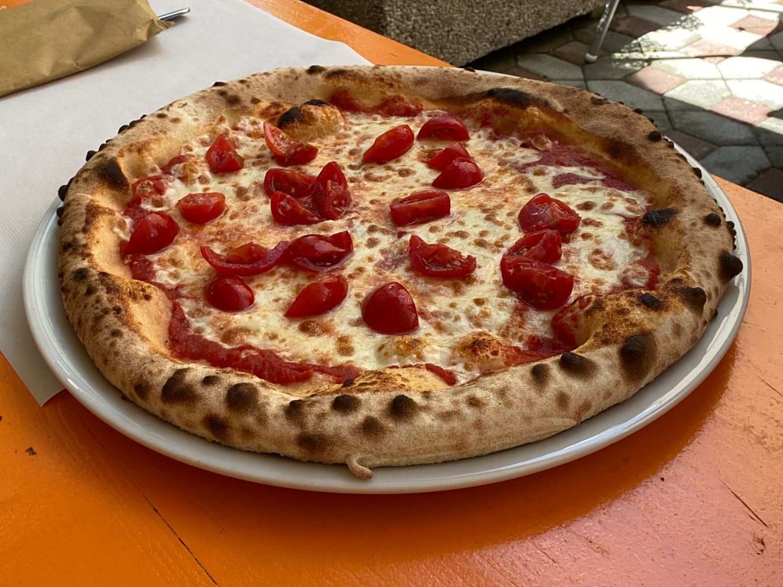 pizza a base di crusca