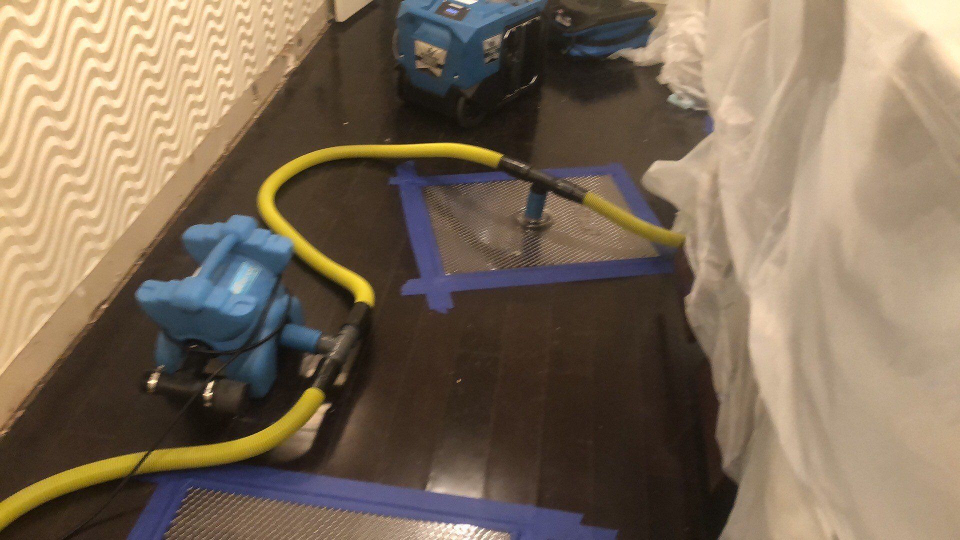 water removal from floor