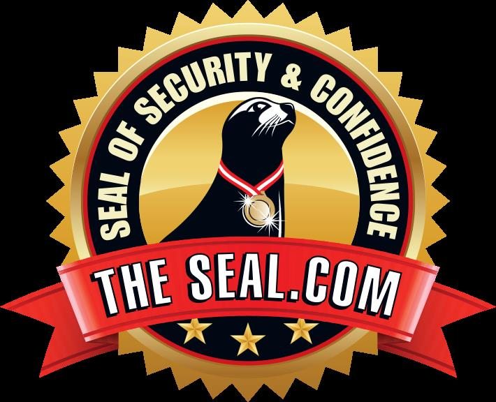 Seal of security and confidence the seal.com logo