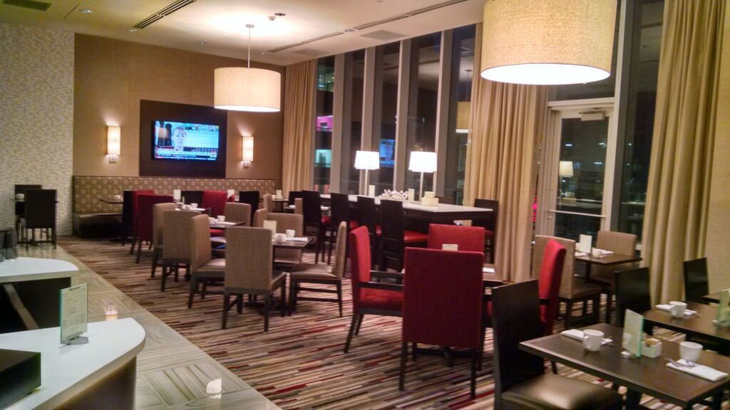 Sky Lobby Tables and Chairs