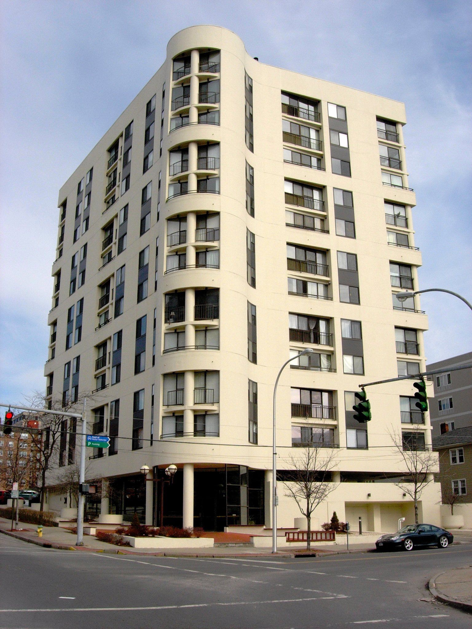Pavilion Building Front View