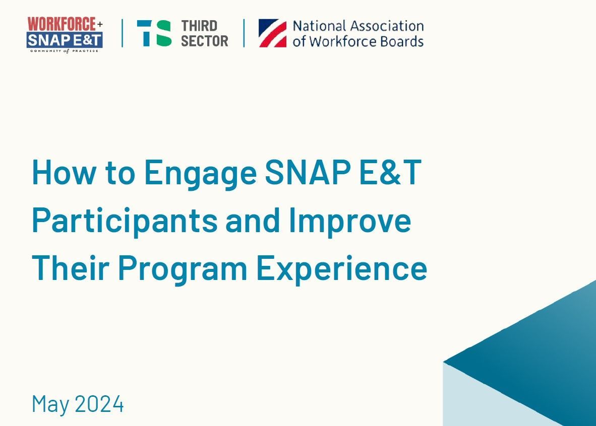 A slideshow about how to engage SNAP E&T Participants and improve their program experience