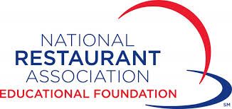 The logo for the national restaurant association educational foundation.