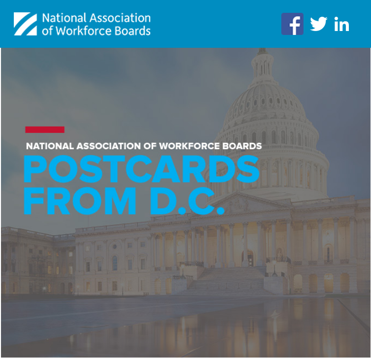 A postcard from the national association of workforce boards