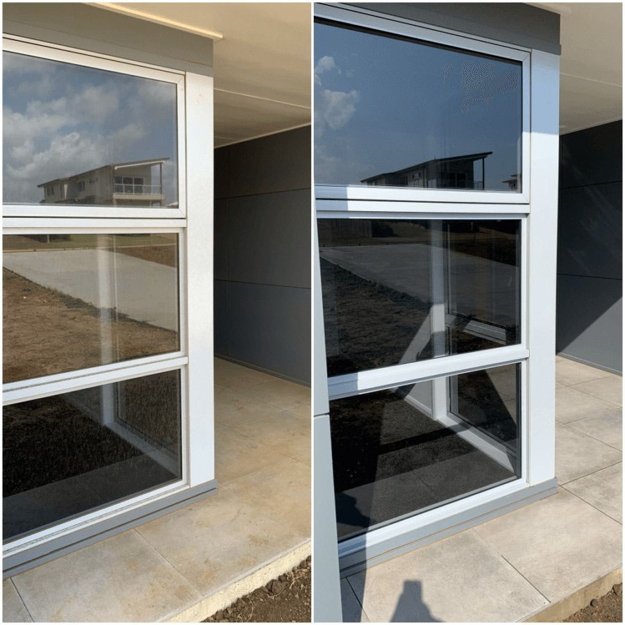 Clean Glass Window — CPR Exterior Cleaning in Svensson Heights, QLD