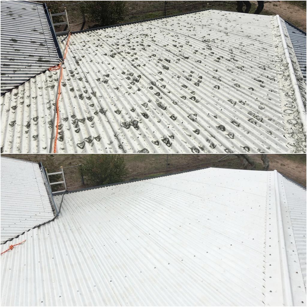 Roof Stain Removal — CPR Exterior Cleaning in Svensson Heights, QLD