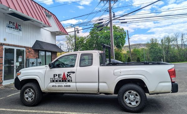 Peak Performance Roofing Pickup Truck — Easthampton, MA — Peak Performance Roofing