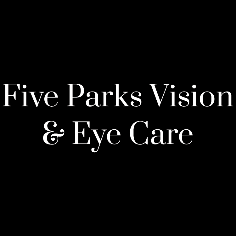 Text that reads Five Parks Vision & Eye Care