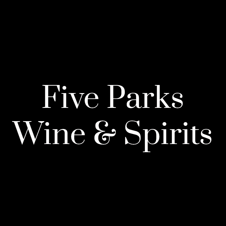 Text that reads Five Parks Wine & Spirits