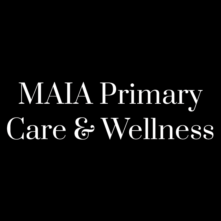 Text that reads MAIA Primary Care & Wellness