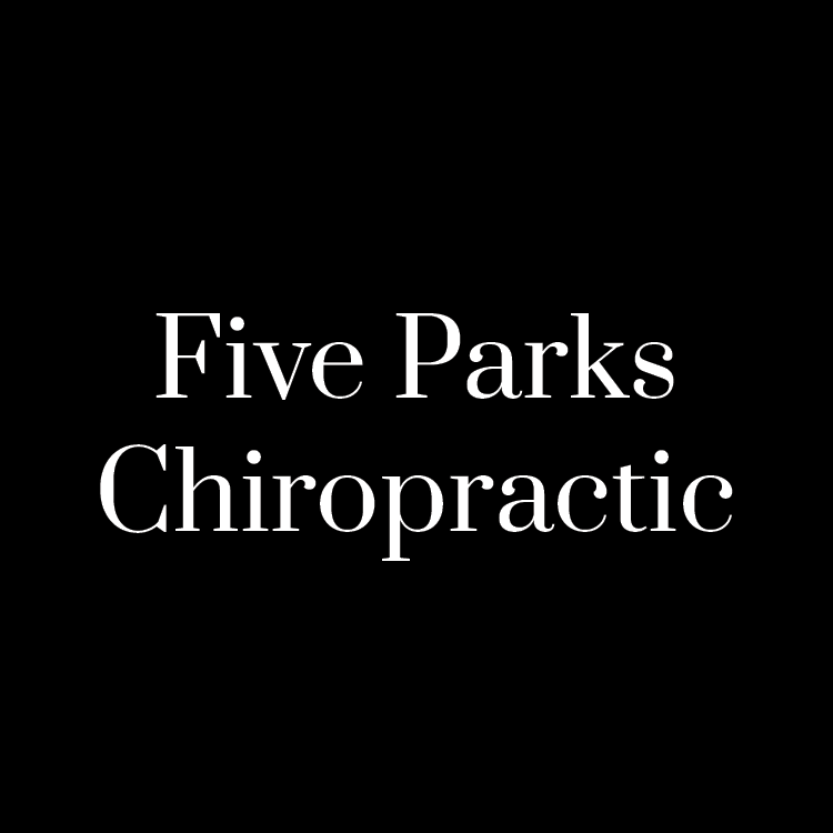 Text that reads Five Parks Chiropractic