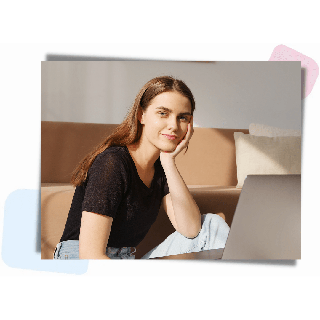 visualization of a string of DNA code made of drops of water