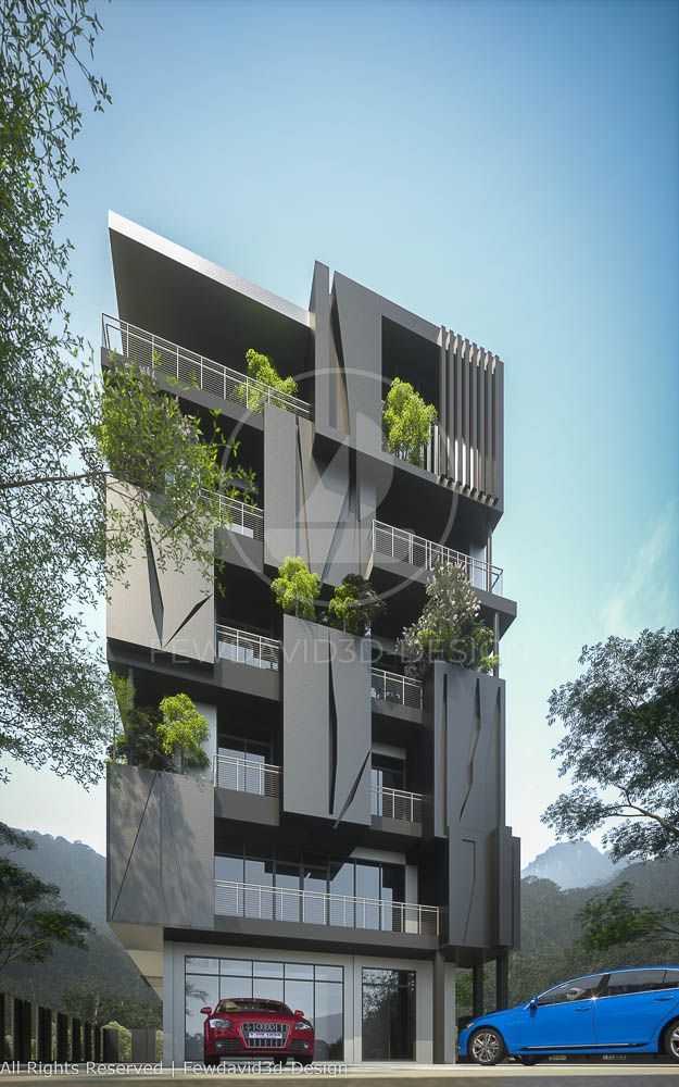 ภาพอพาร์ทเมนท์ที่ออกแบบโดยมีความทันสมัยและสวยงามในการออกแบบ