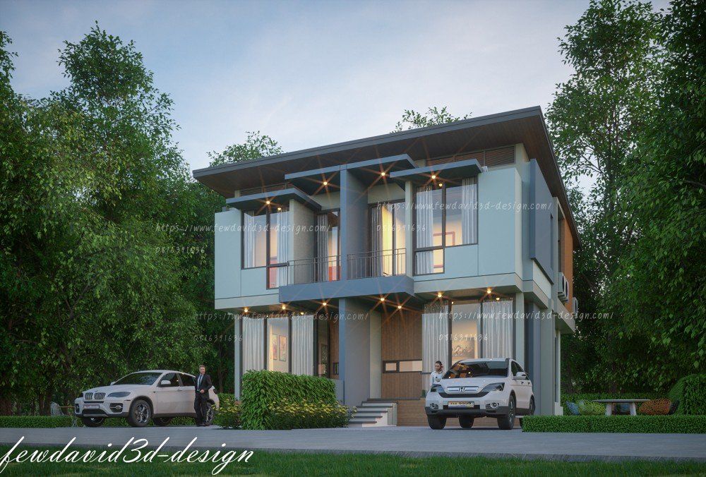 รับออกแบบบ้าน