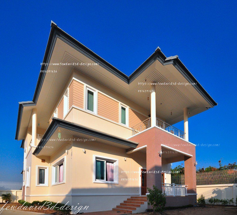 รับออกแบบบ้าน