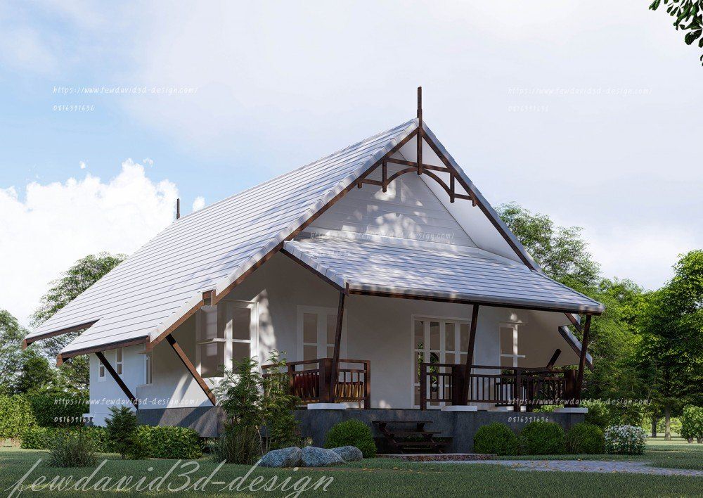 FH101 แบบบ้าน ชั้นเดียว ราคาถูก