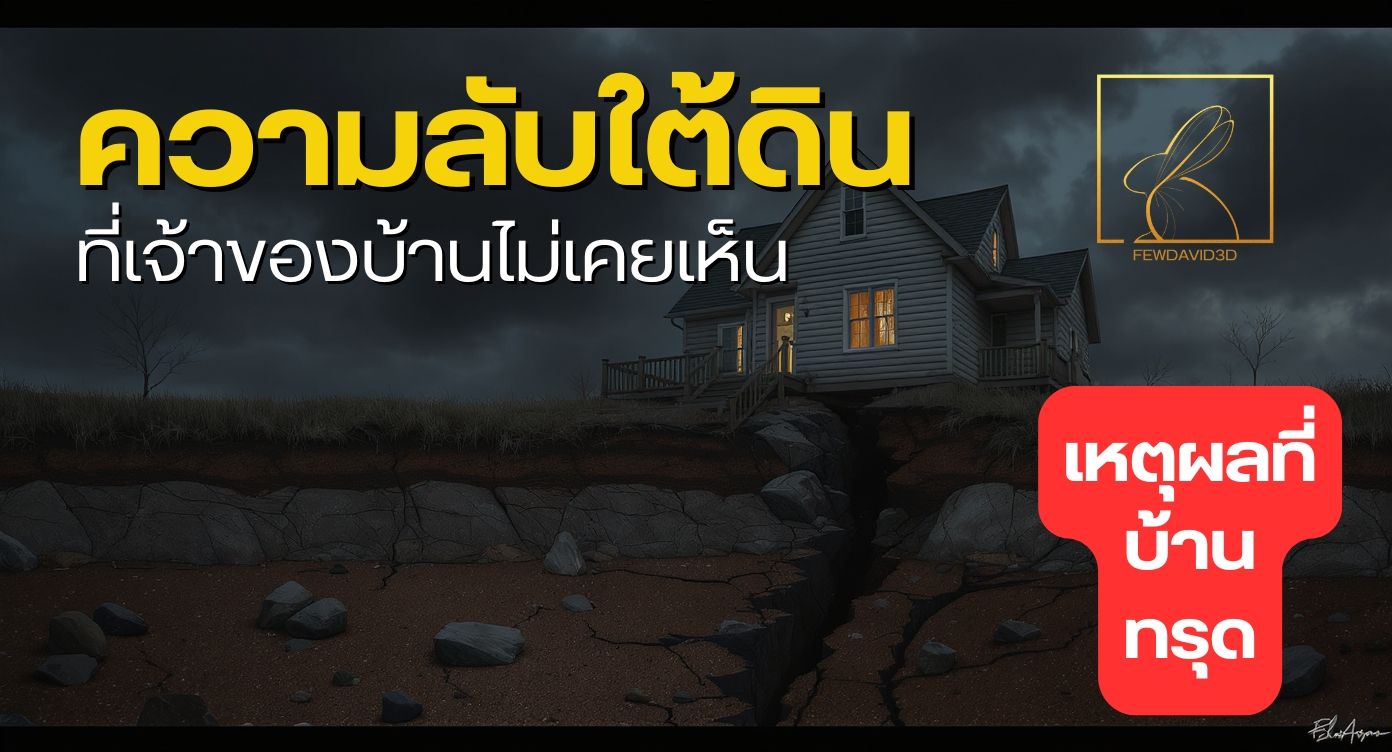 บ้านทรุด ทั้งที่สร้างยังไม่ถึง 5 ปี