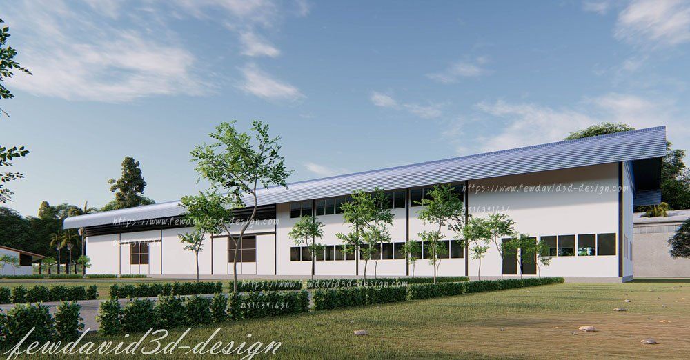 รับออกแบบโรงงาน โกดัง บ้านพักคนงาน