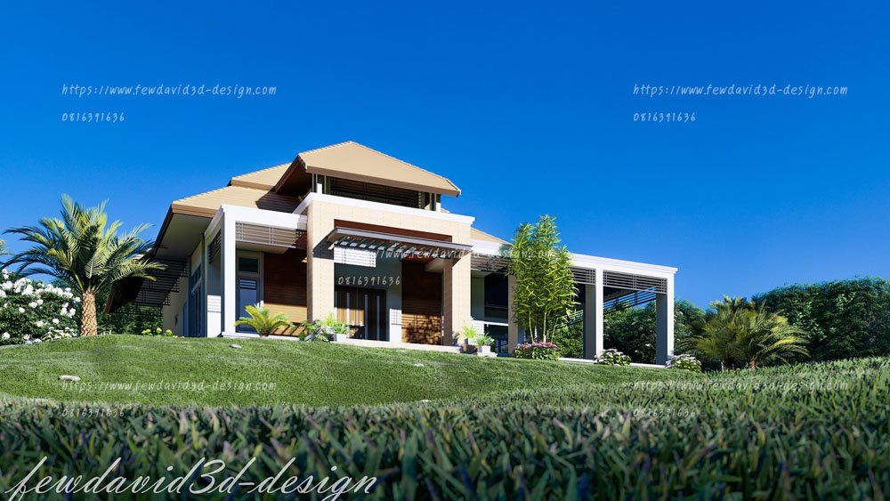 รับออกแบบบ้าน