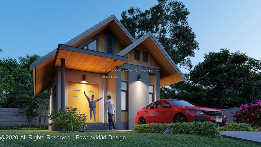 รับออกแบบบ้าน