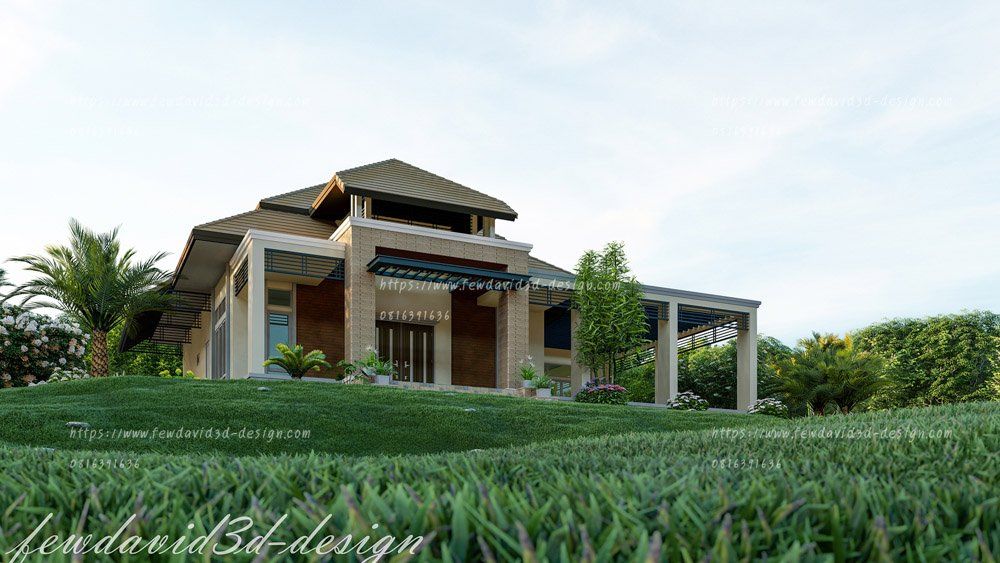 รับออกแบบบ้าน