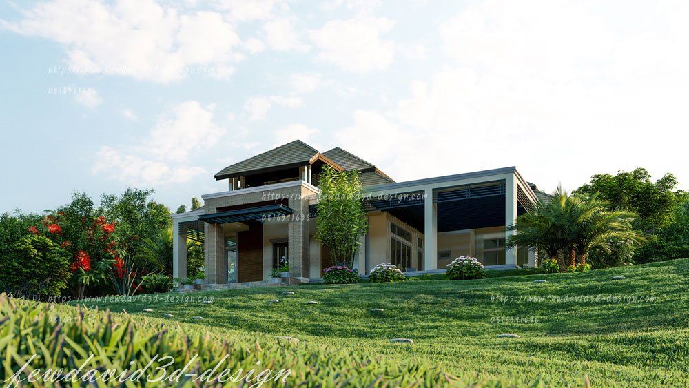 รับออกแบบบ้าน